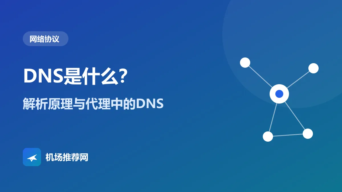 DNS是什么封面：解析原理与代理中的DNS
